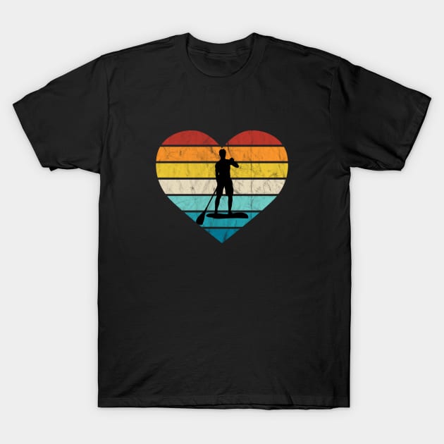 I Love Stand-up Paddling Water Sports T-Shirt by NoPlanB